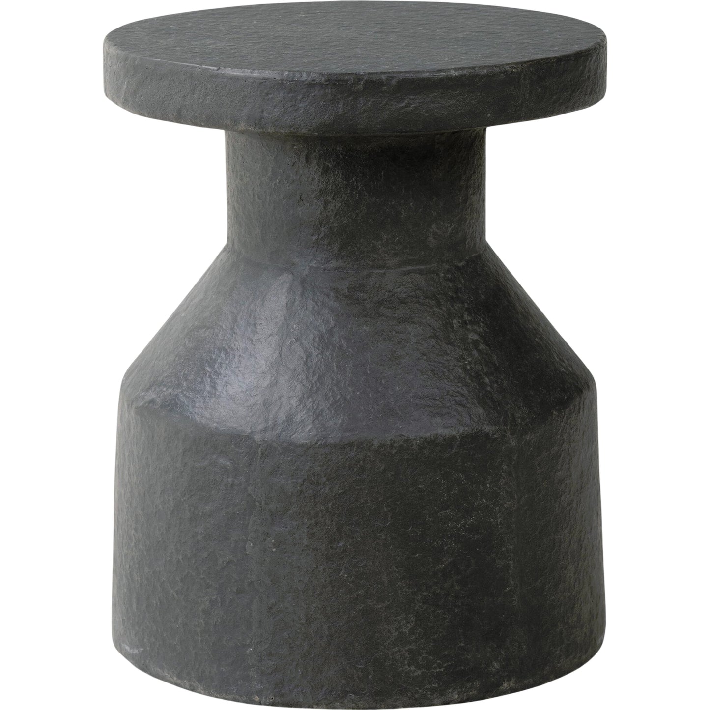 001 SI-2158341 | Primary Silo | Odeon End Table by Four Hands in distressed graphite concrete. Made from unique in a modern style.
