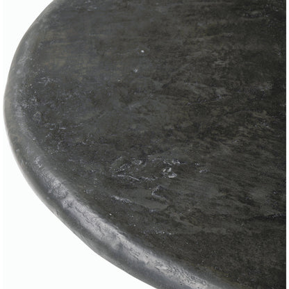 Bonnie Coffee Table by Four Hands in textured black concrete. Made from concrete in a modern style.