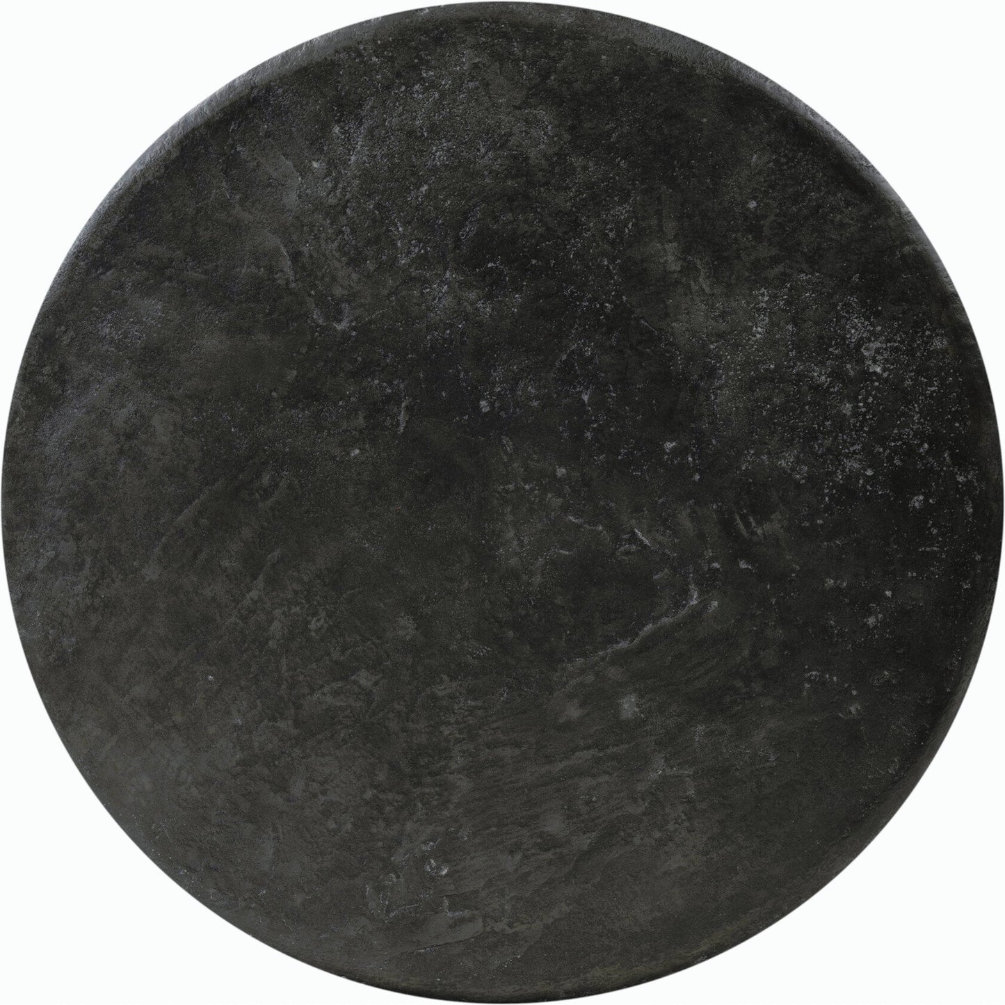 007 SI-2158066 | Closeup | Bonnie Coffee Table by Four Hands in textured black concrete. Made from concrete in a modern style.