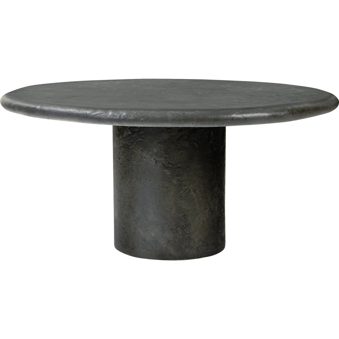 001 SI-2158066 | Primary Silo | Bonnie Coffee Table by Four Hands in textured black concrete. Made from concrete in a modern style.