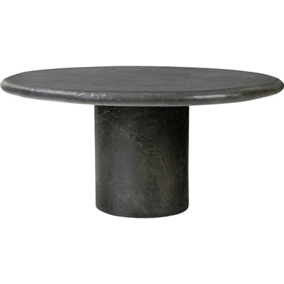 Bonnie Coffee Table by Four Hands in textured black concrete. Made from concrete in a modern style.