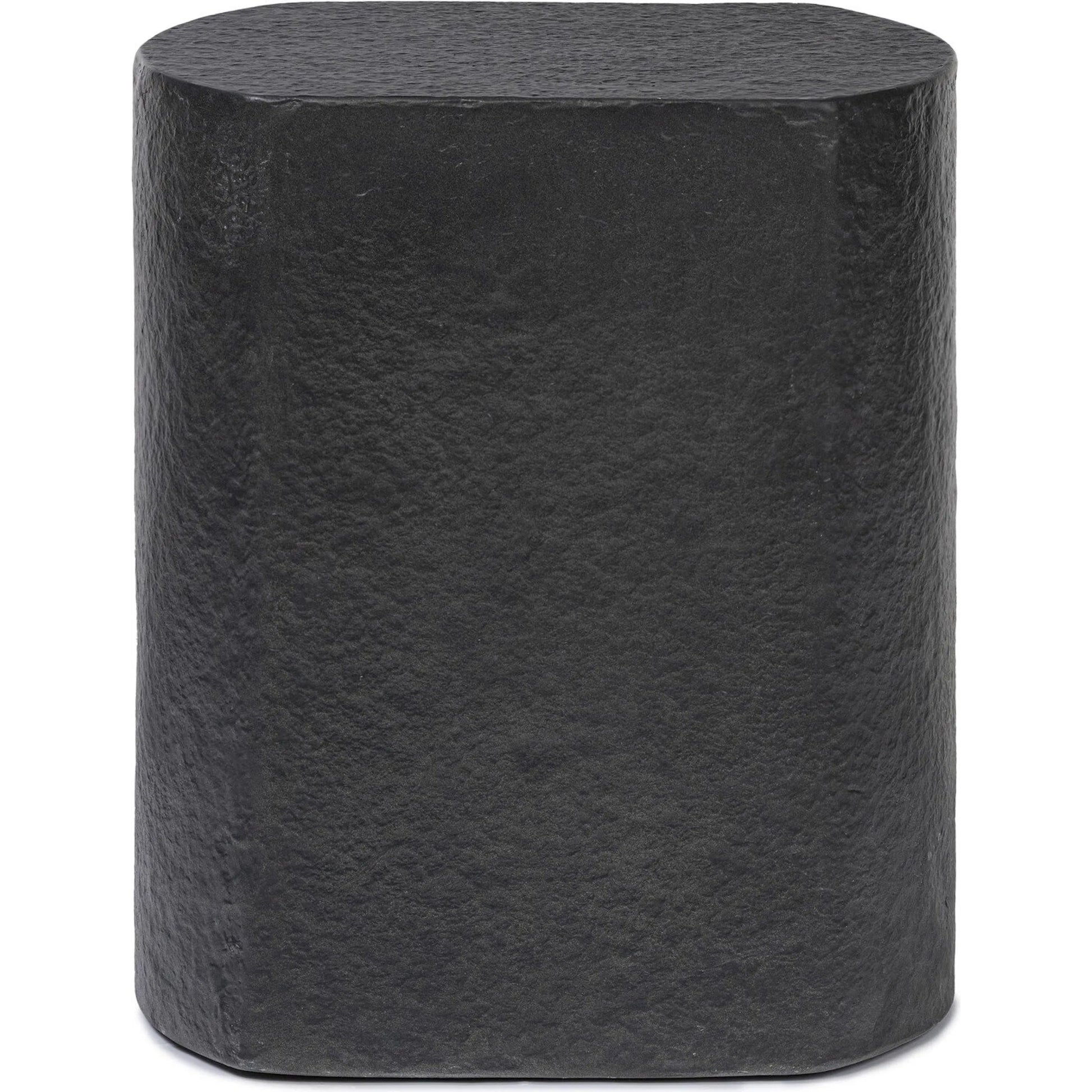 Clementine End Table by Four Hands in textured sandy grey. Made from unique in a modern style.