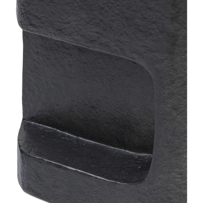 Clementine End Table by Four Hands in textured sandy grey. Made from unique in a modern style.