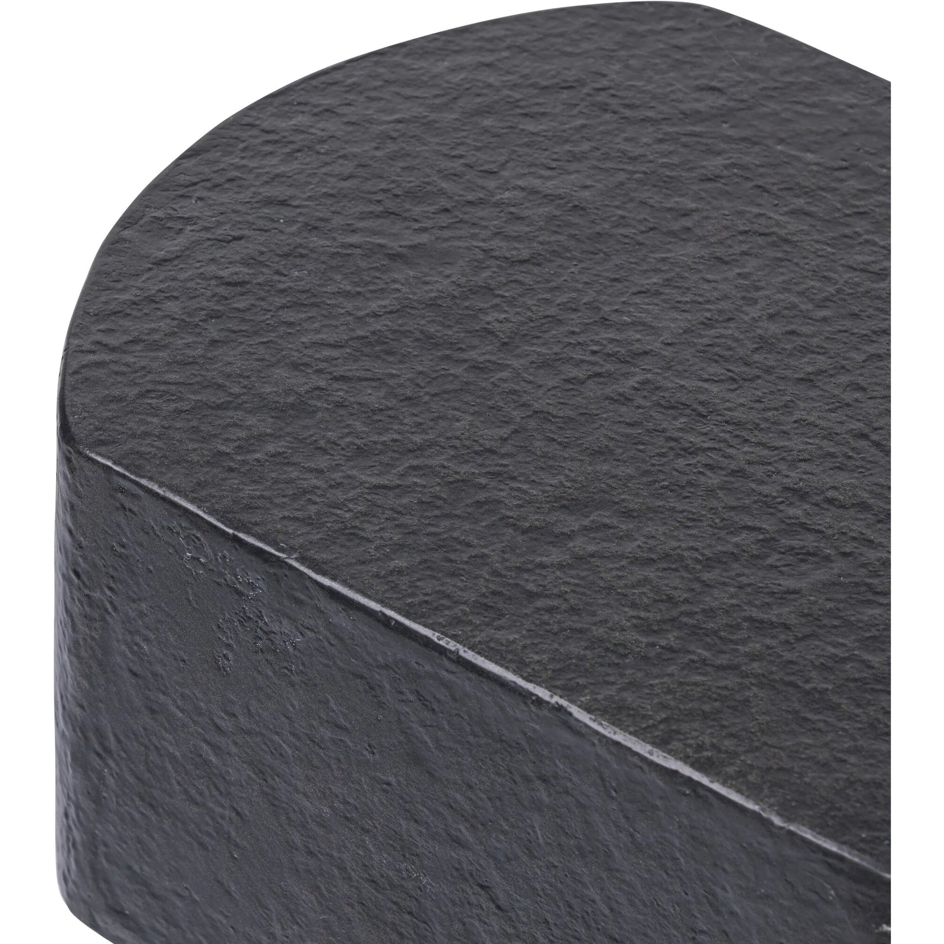 Clementine End Table by Four Hands in textured sandy grey. Made from unique in a modern style.