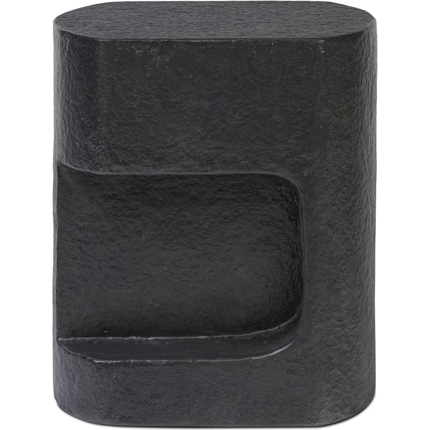 009 SI-2534879 | Additional Silo | Clementine End Table by Four Hands in textured sandy grey. Made from unique in a modern style.