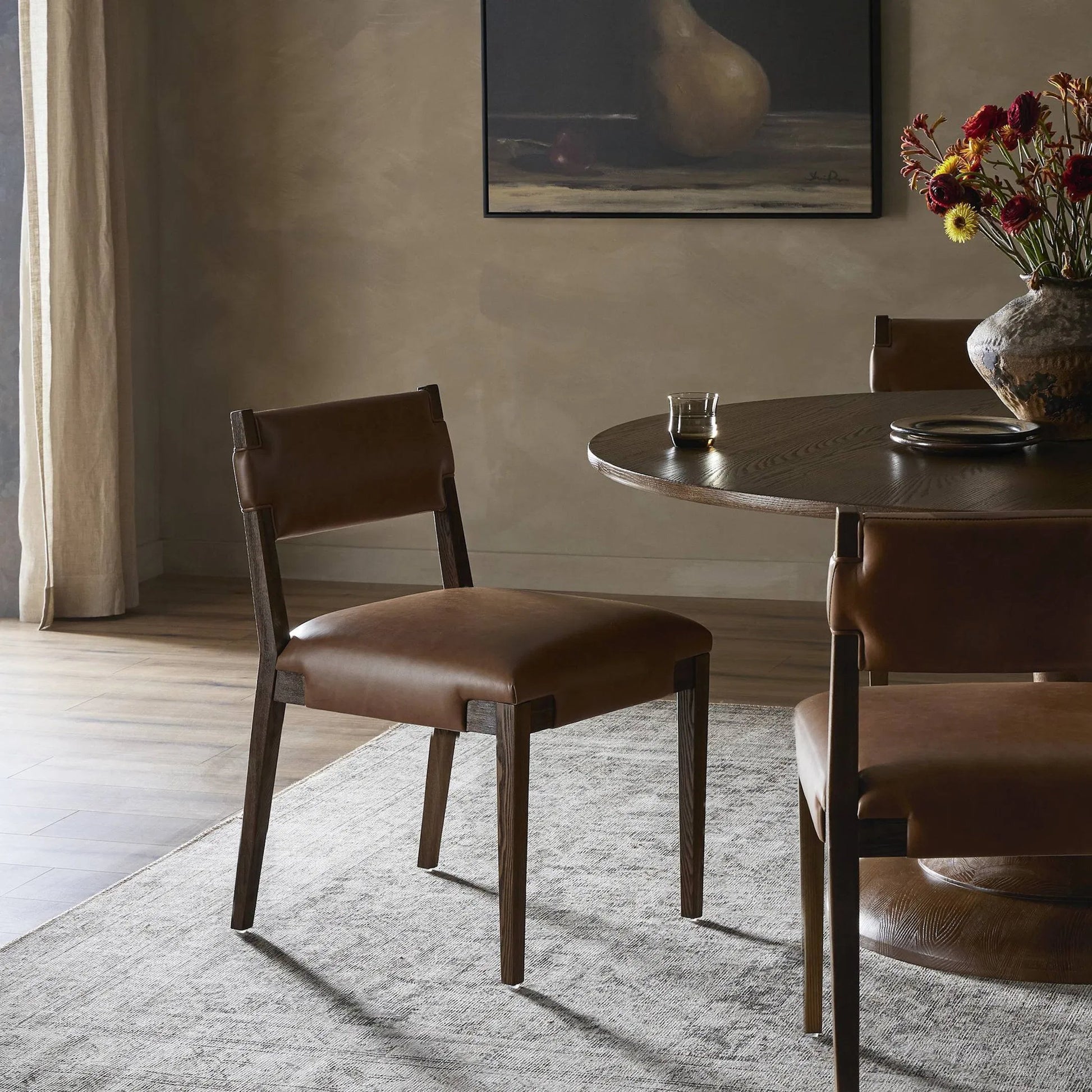 Tamari Dining Chair by Four Hands. Made from unique in a transitional style.