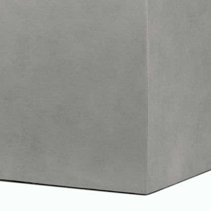 Kiro Planter by Four Hands in natural grey concrete. Made from concrete in a modern style.
