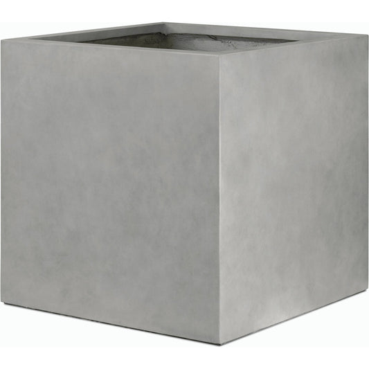 Kiro Planter by Four Hands in natural grey concrete. Made from concrete in a modern style.