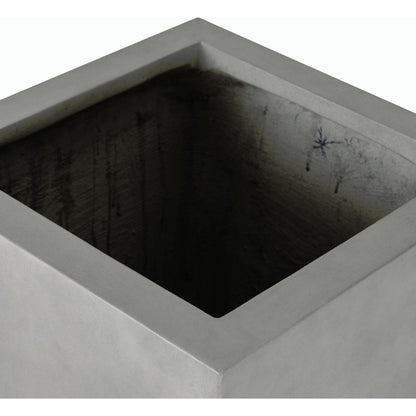 Kiro Planter by Four Hands in natural grey concrete. Made from concrete in a modern style.