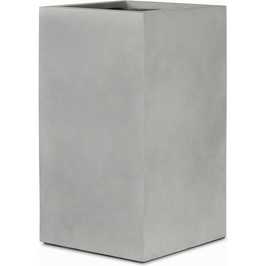 Kiro Planter by Four Hands in natural grey concrete. Made from concrete in a modern style.