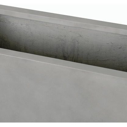 Kiro Planter by Four Hands in natural grey concrete. Made from concrete in a modern style.