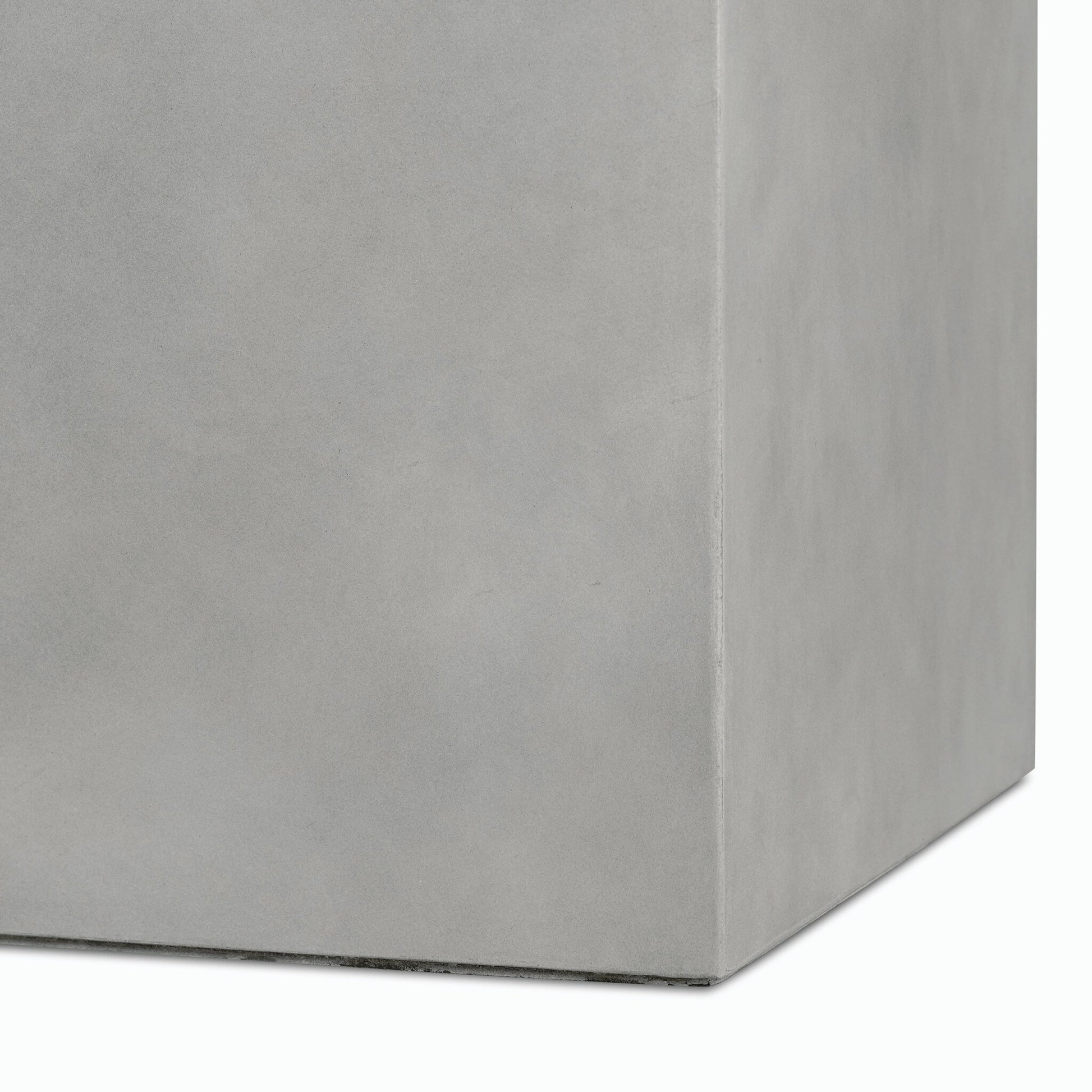 Kiro Planter by Four Hands in natural grey concrete. Made from concrete in a modern style.