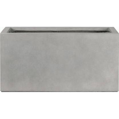 Kiro Planter by Four Hands in natural grey concrete. Made from concrete in a modern style.