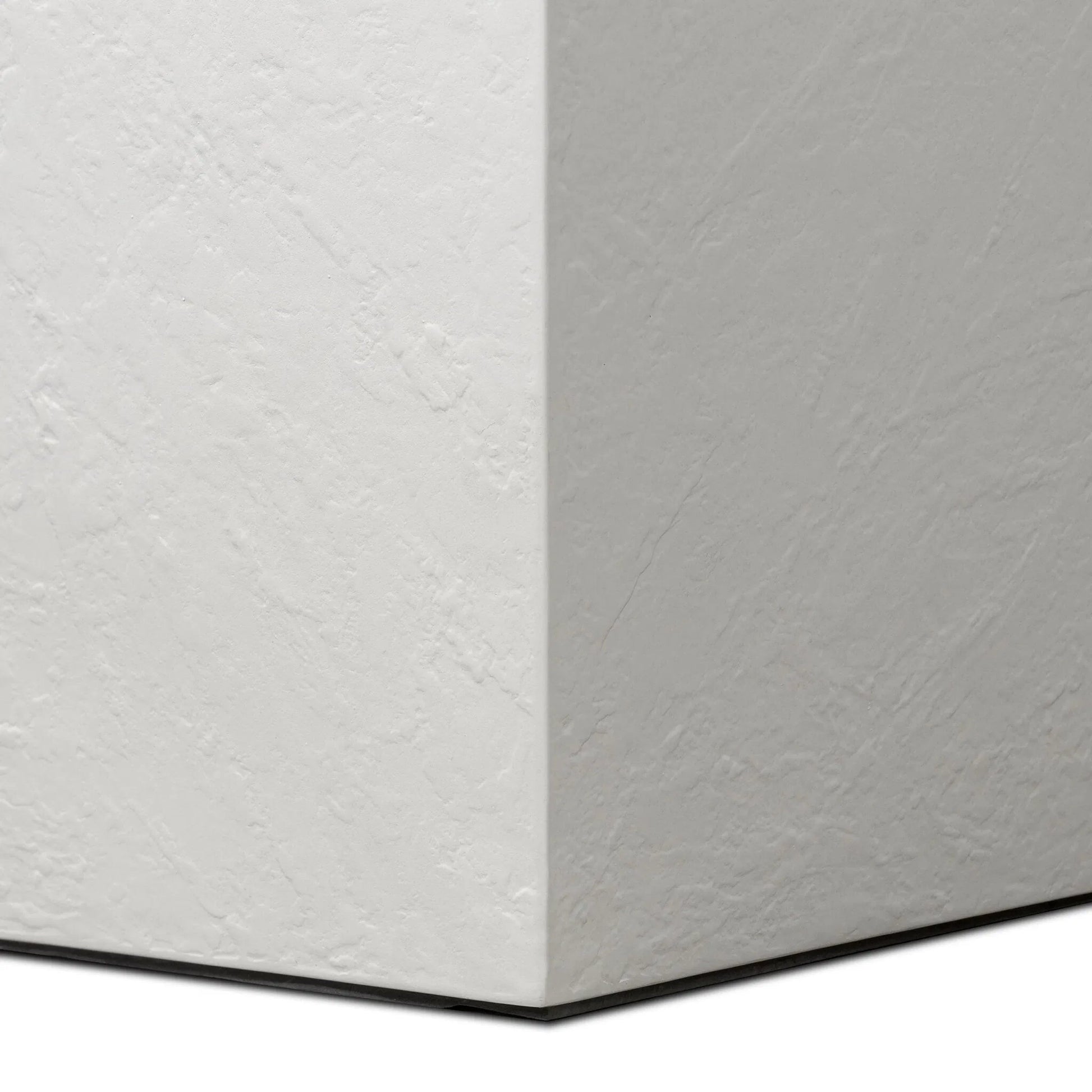 Koto Planter by Four Hands in textured white concrete. Made from solid concrete in a unique style.