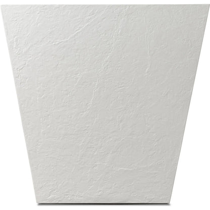 Koto Planter by Four Hands in textured white concrete. Made from solid concrete in a unique style.