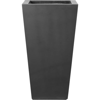 Koto Planter by Four Hands in black concrete. Made from concrete in a modern style.