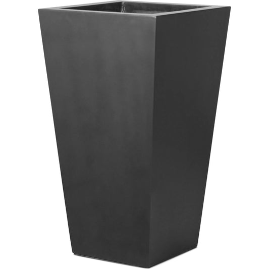 Koto Planter by Four Hands in black concrete. Made from concrete in a modern style.