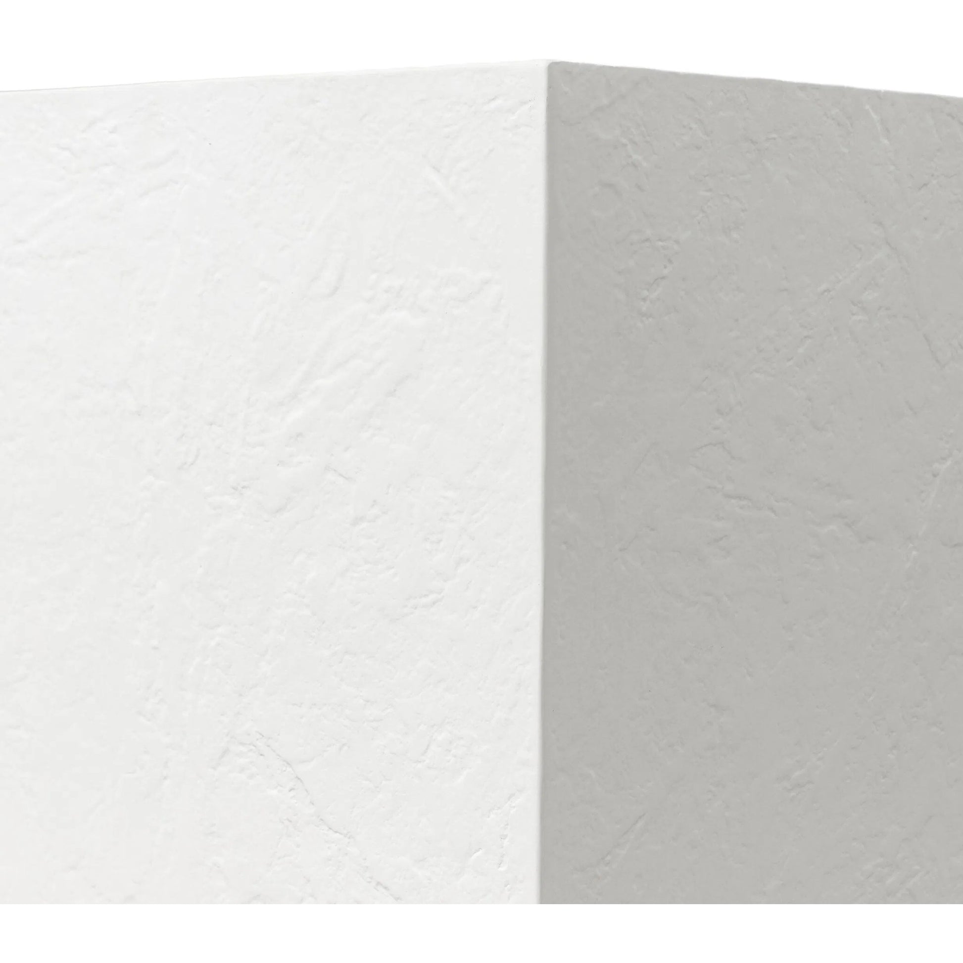 Koto Planter by Four Hands in textured white concrete. Made from solid concrete in a unique style.