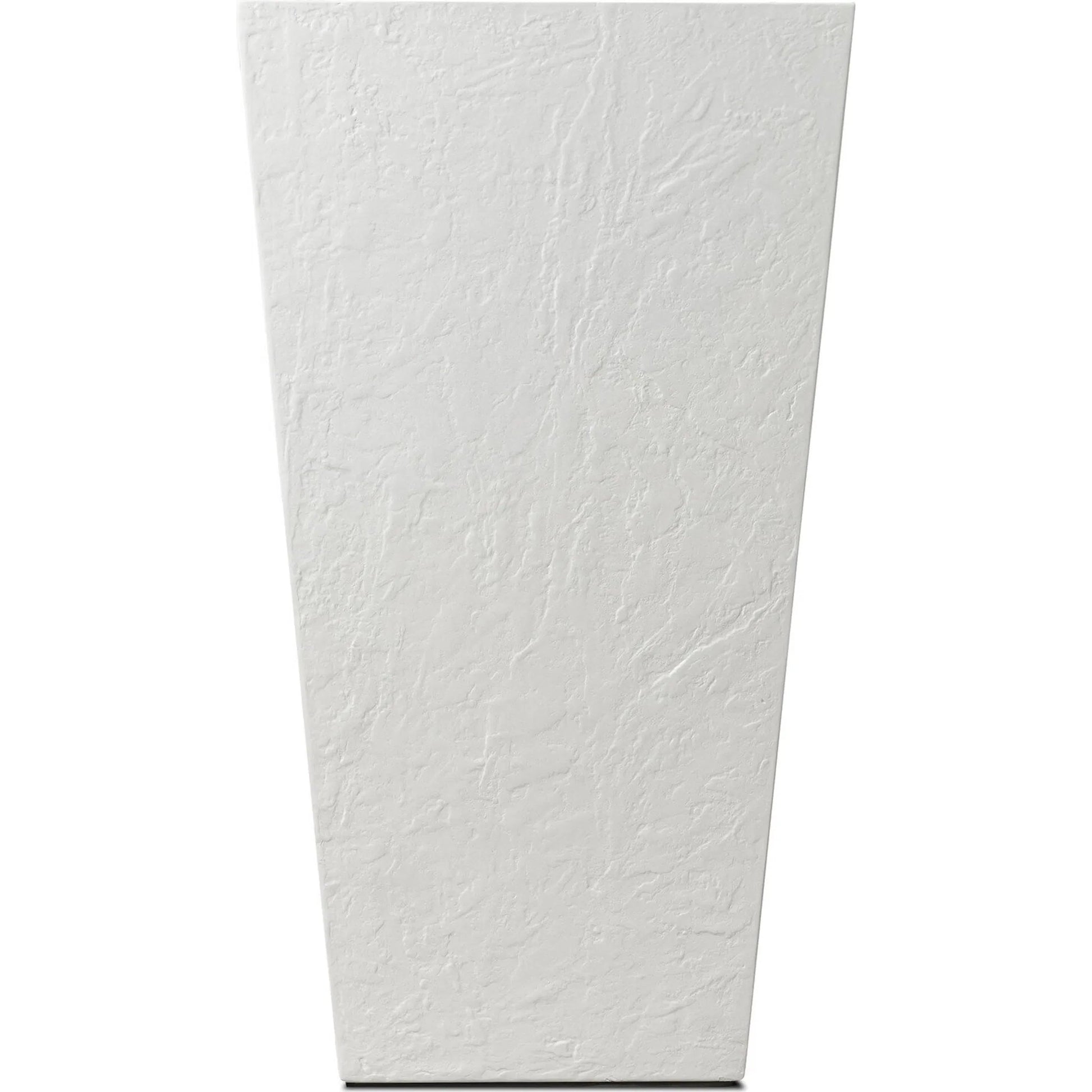 Koto Planter by Four Hands in textured white concrete. Made from solid concrete in a unique style.