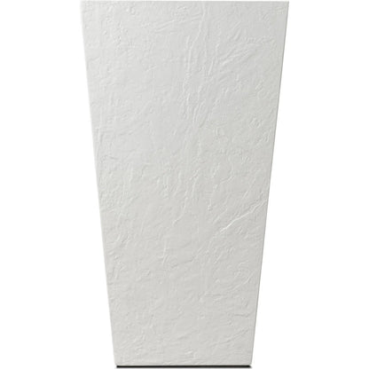 Koto Planter by Four Hands in textured white concrete. Made from solid concrete in a unique style.