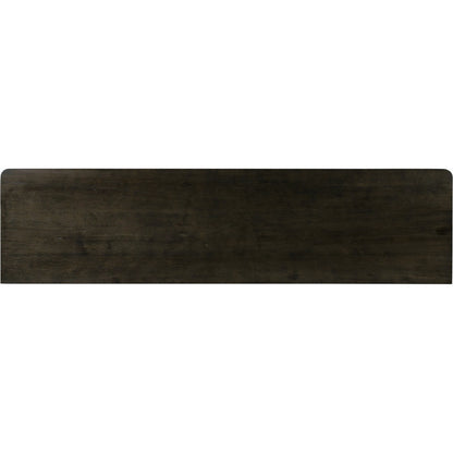 Noeline 6 Drawer Dresser by Four Hands in smoked black oak veneer. Made from thick oak veneer, solid oak in a modern style.