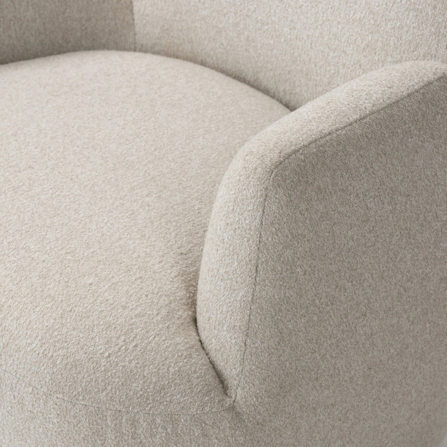 006 SI-2158407 | Closeup | Reed Swivel Chair by Four Hands. Made from unique in a modern style.