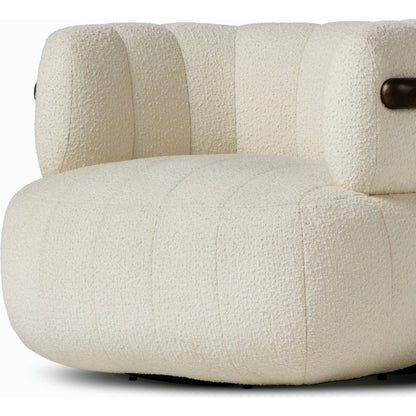 Doss Swivel Chair by Four Hands. Made from unique in a modern style.