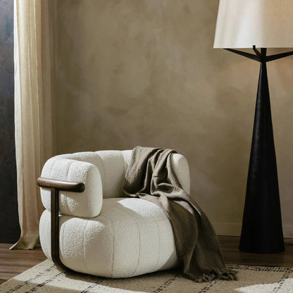 Doss Swivel Chair by Four Hands. Made from unique in a modern style.
