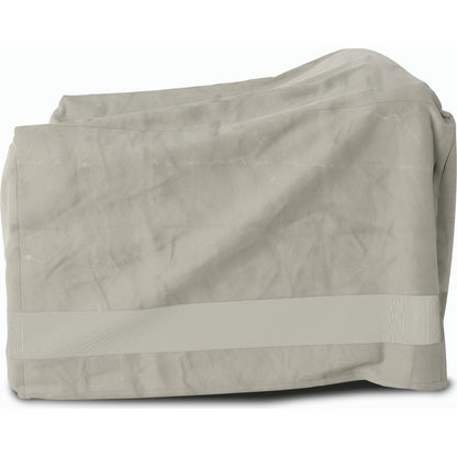 Weatherproof Outdoor Chair-Cover-Medium by Four Hands in baron grey, baron mesh and baron grey. Made from 100% polyester, 70% polyvinyl chloride (pvc), 30% polyester in a modern style.