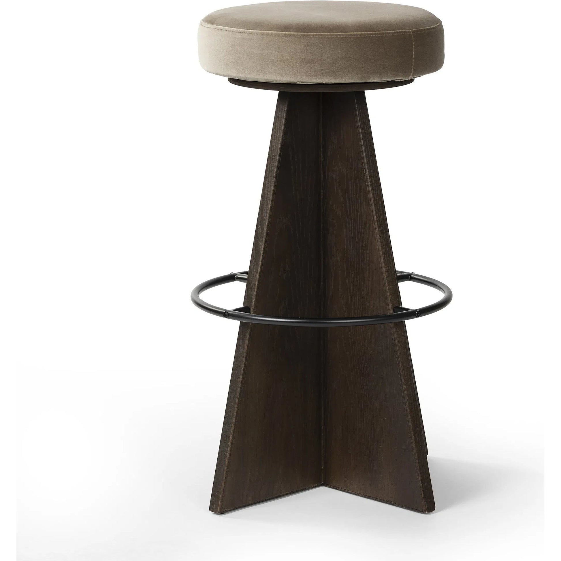 Damon Swivel Bar Stool by Four Hands. Made from unique in a modern style.