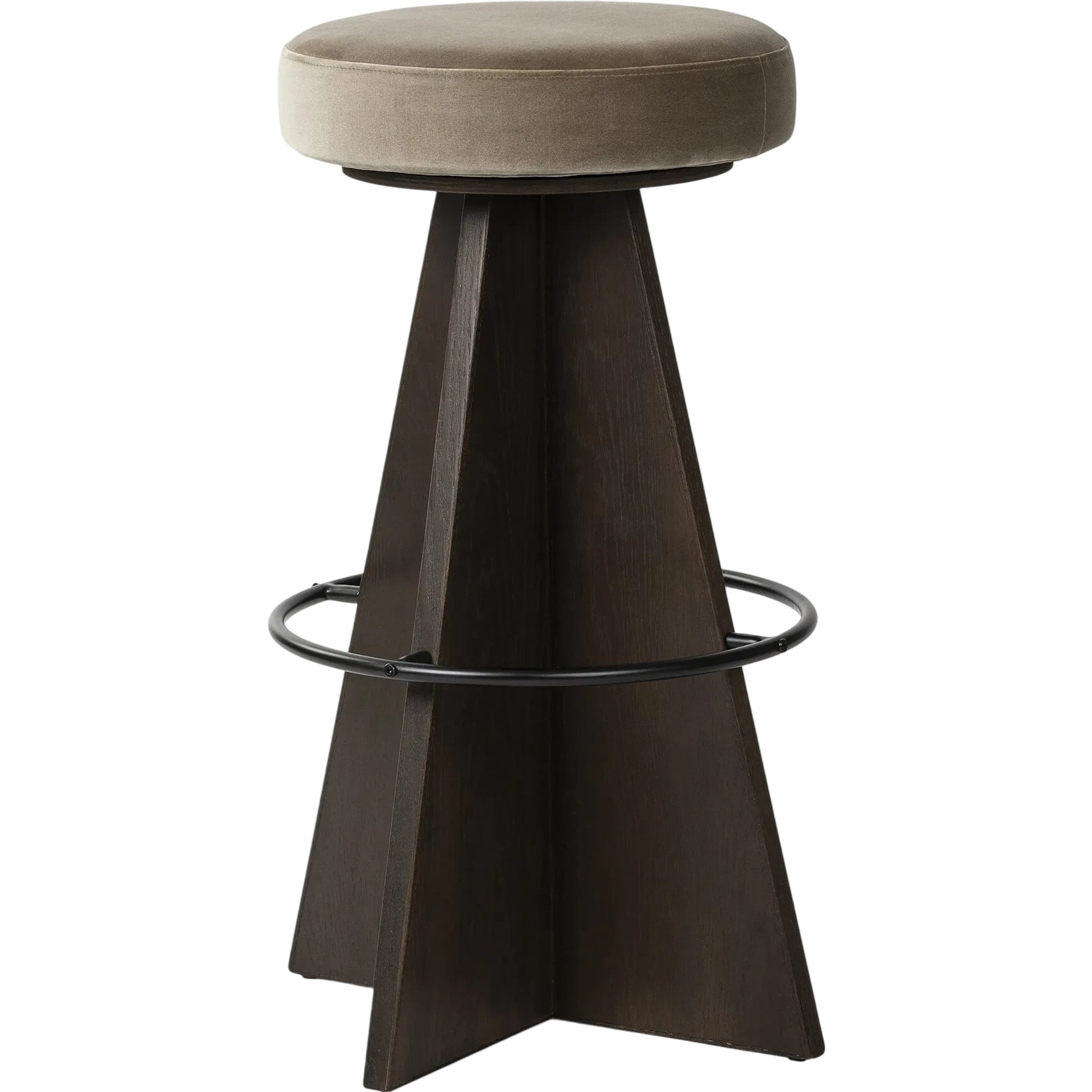 Damon Swivel Bar Stool by Four Hands. Made from unique in a modern style.