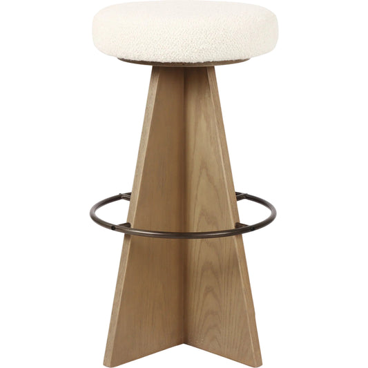 Damon Swivel Bar Stool by Four Hands. Made from unique in a modern style.