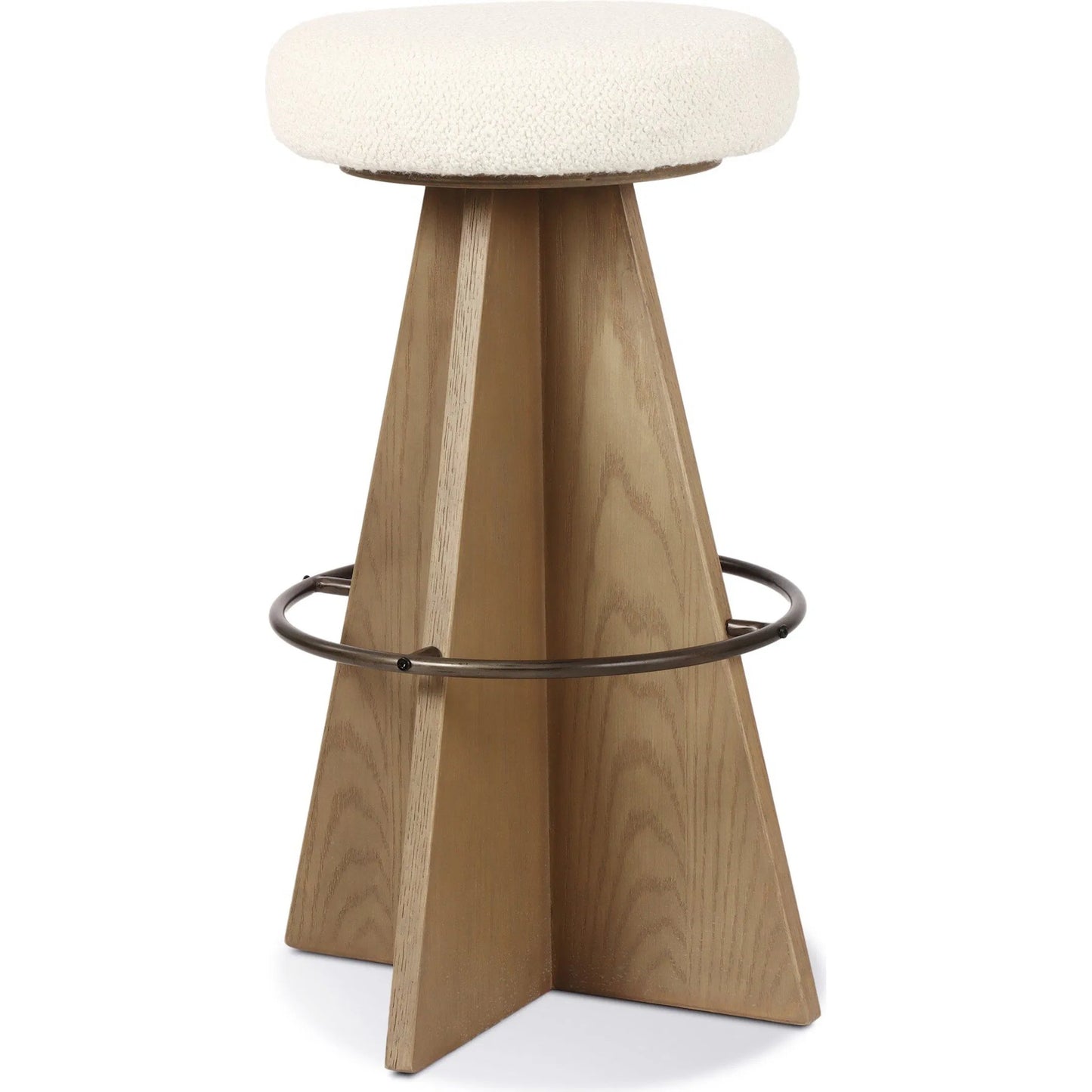 028 SI-2534917 | Additional Silo | Damon Swivel Bar Stool by Four Hands. Made from unique in a modern style.