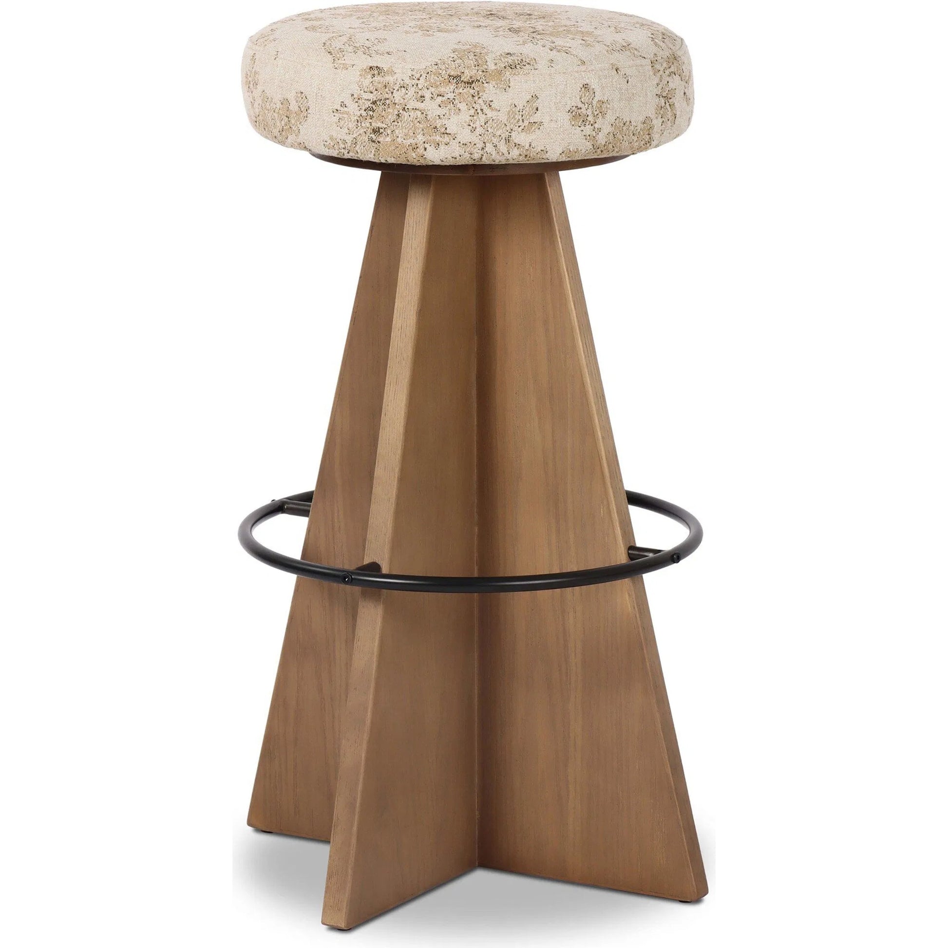 Damon Swivel Bar Stool by Four Hands. Made from unique in a modern style.