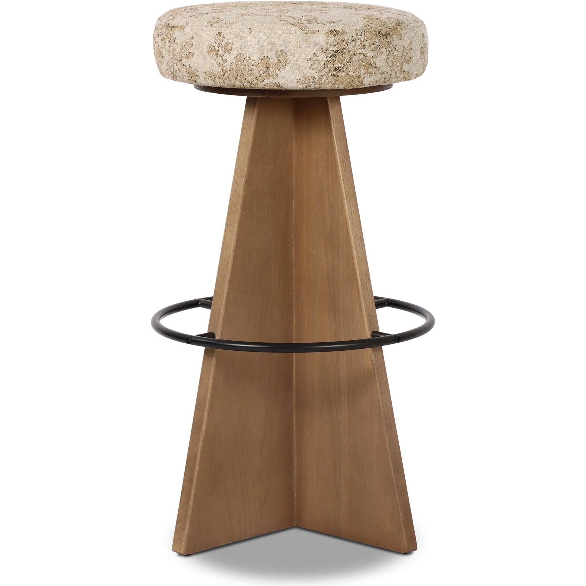 Damon Swivel Bar Stool by Four Hands. Made from unique in a modern style.
