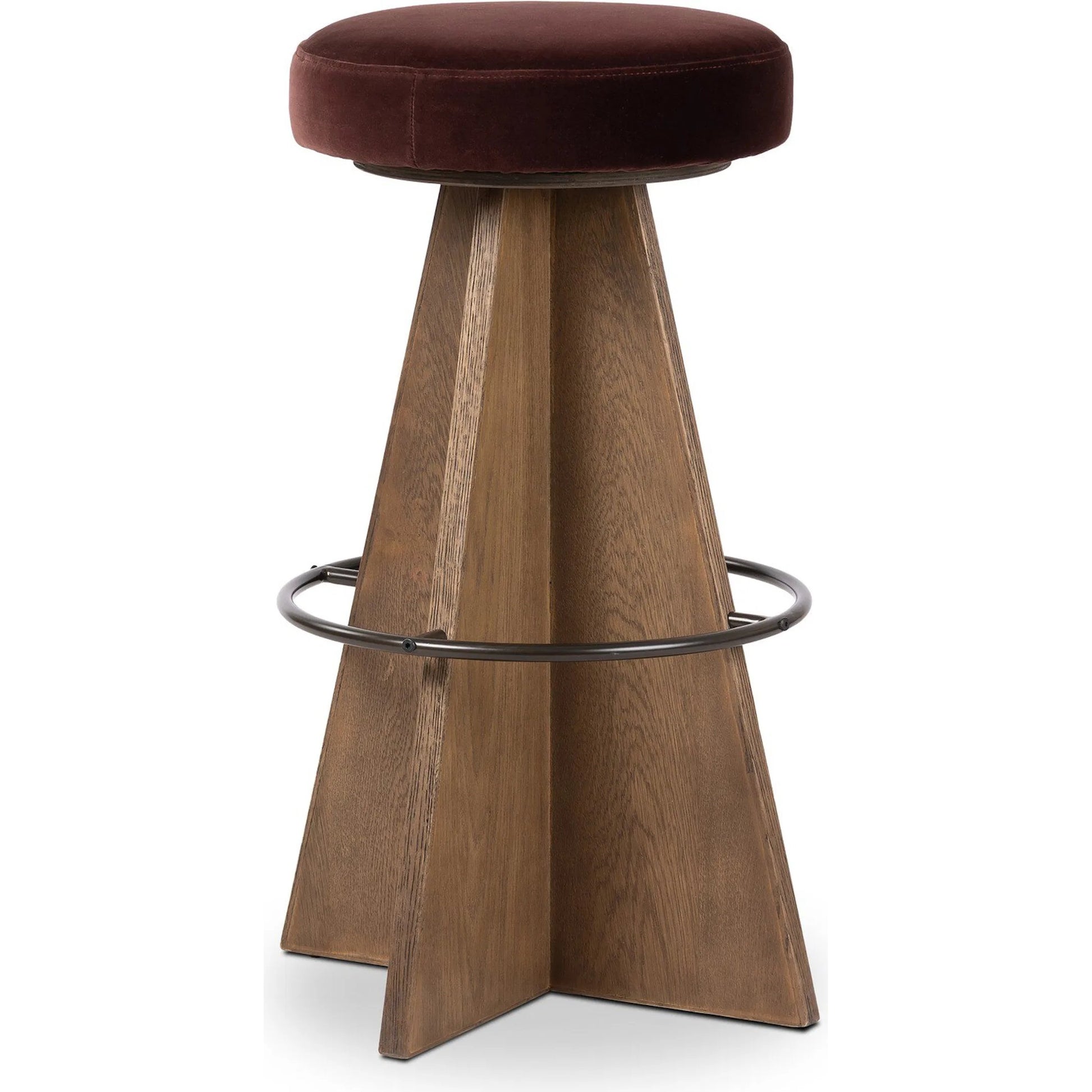 Damon Swivel Bar Stool by Four Hands. Made from unique in a modern style.