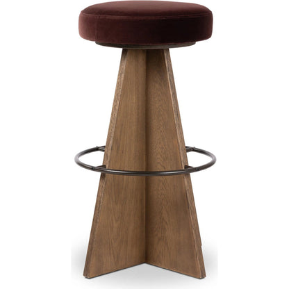 Damon Swivel Bar Stool by Four Hands. Made from unique in a modern style.
