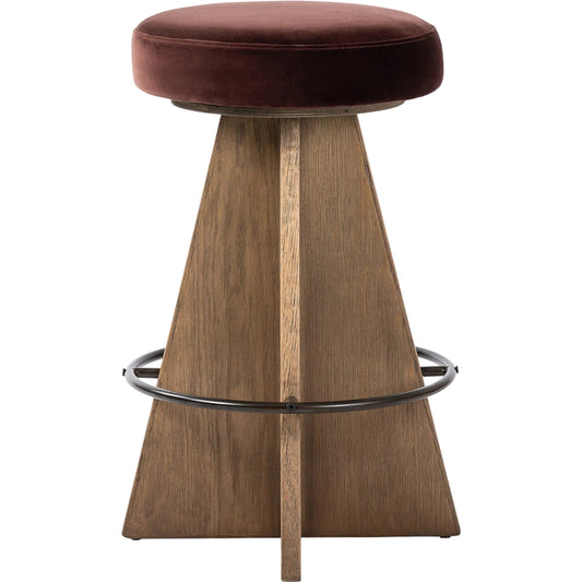 Damon Swivel Counter Stool by Four Hands. Made from unique in a cottage & farmhouse style.