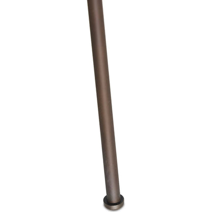 Ludwig Floor Lamp by Four Hands in frosted glass, rust. Made from glass, iron in a modern style.