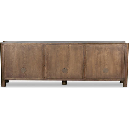 Ezri Sideboard by Four Hands in cocoa oak. Made from solid oak in a modern style.