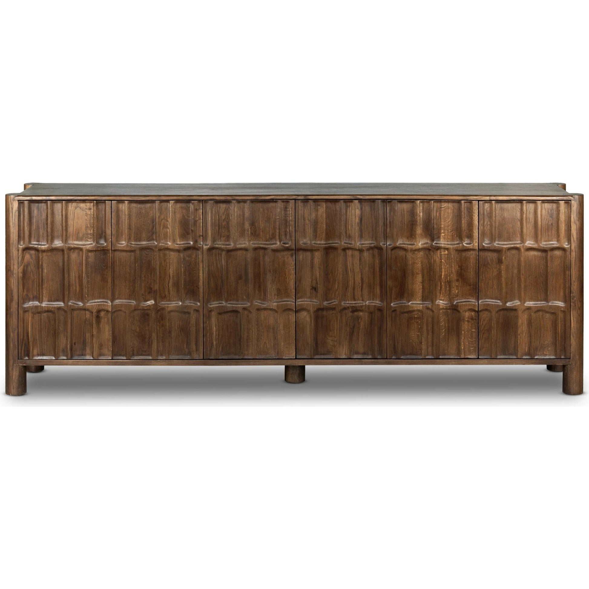 Ezri Sideboard by Four Hands in cocoa oak. Made from solid oak in a modern style.