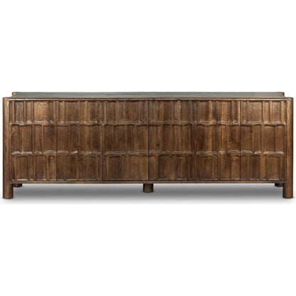 Ezri Sideboard by Four Hands in cocoa oak. Made from solid oak in a modern style.