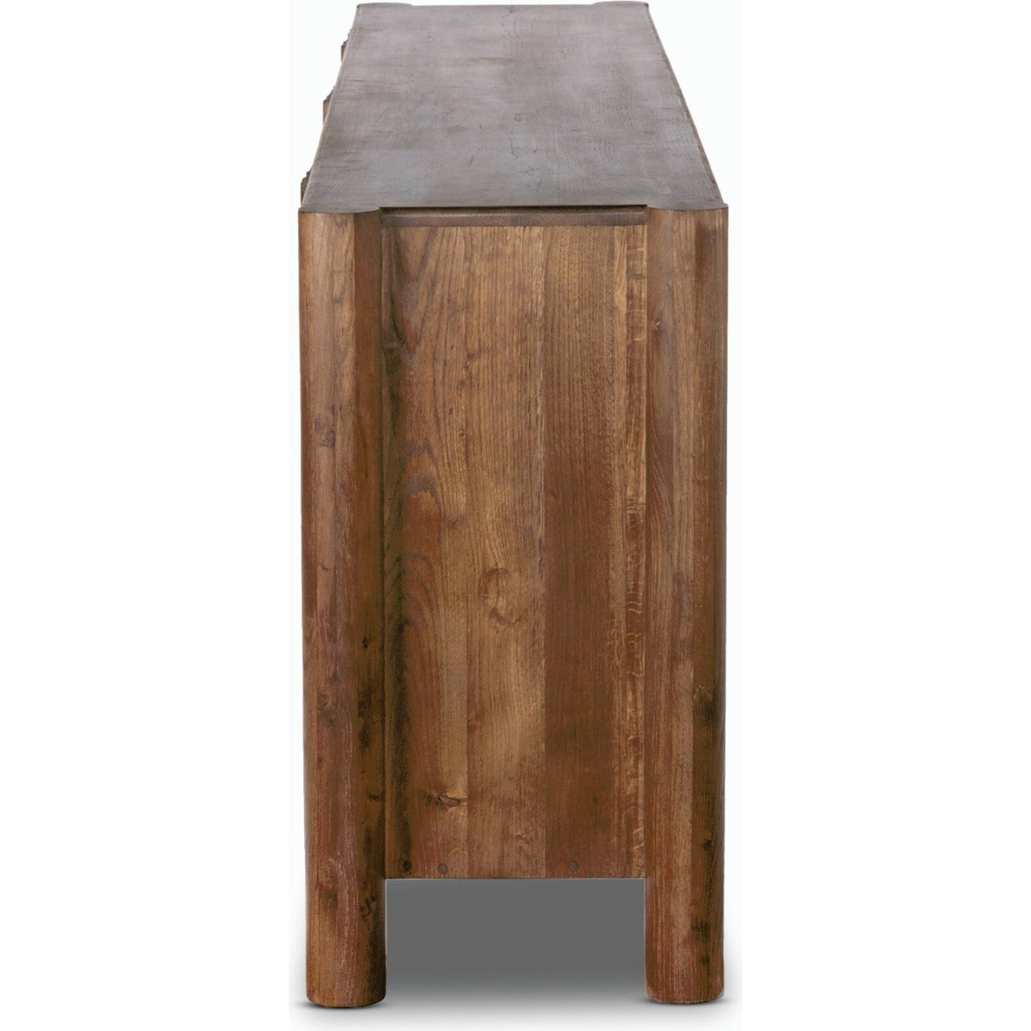 002 SI-2158153 | Additional Silo | Ezri Sideboard by Four Hands in cocoa oak. Made from solid oak in a modern style.