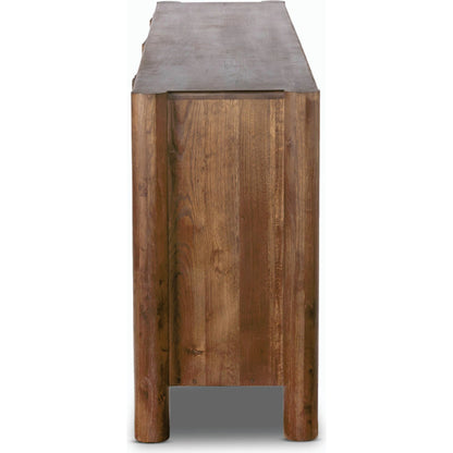 Ezri Sideboard by Four Hands in cocoa oak. Made from solid oak in a modern style.