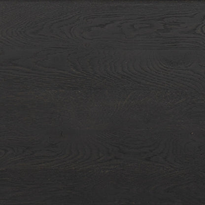 Ezri Sideboard by Four Hands in cocoa oak, carved cocoa oak. Made from solid oak in a modern style.