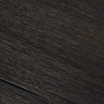 Irina Sideboard by Four Hands in burnt resawn oak, black maple. Made from resawn oak veneer, light maple veneer in a unique style.