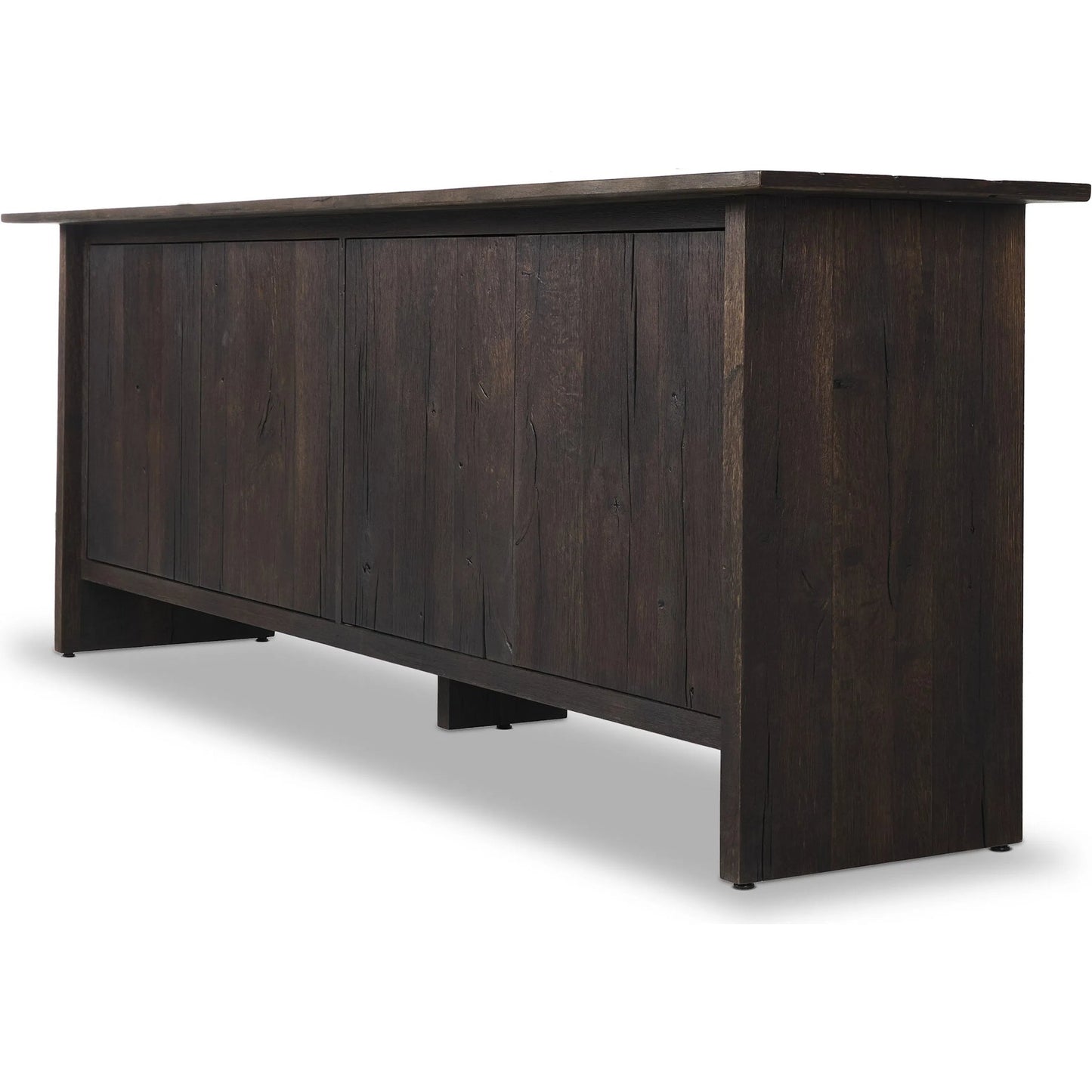 009 SI-2635308 | Additional Silo | Irina Sideboard by Four Hands in burnt resawn oak, black maple. Made from resawn oak veneer, light maple veneer in a unique style.