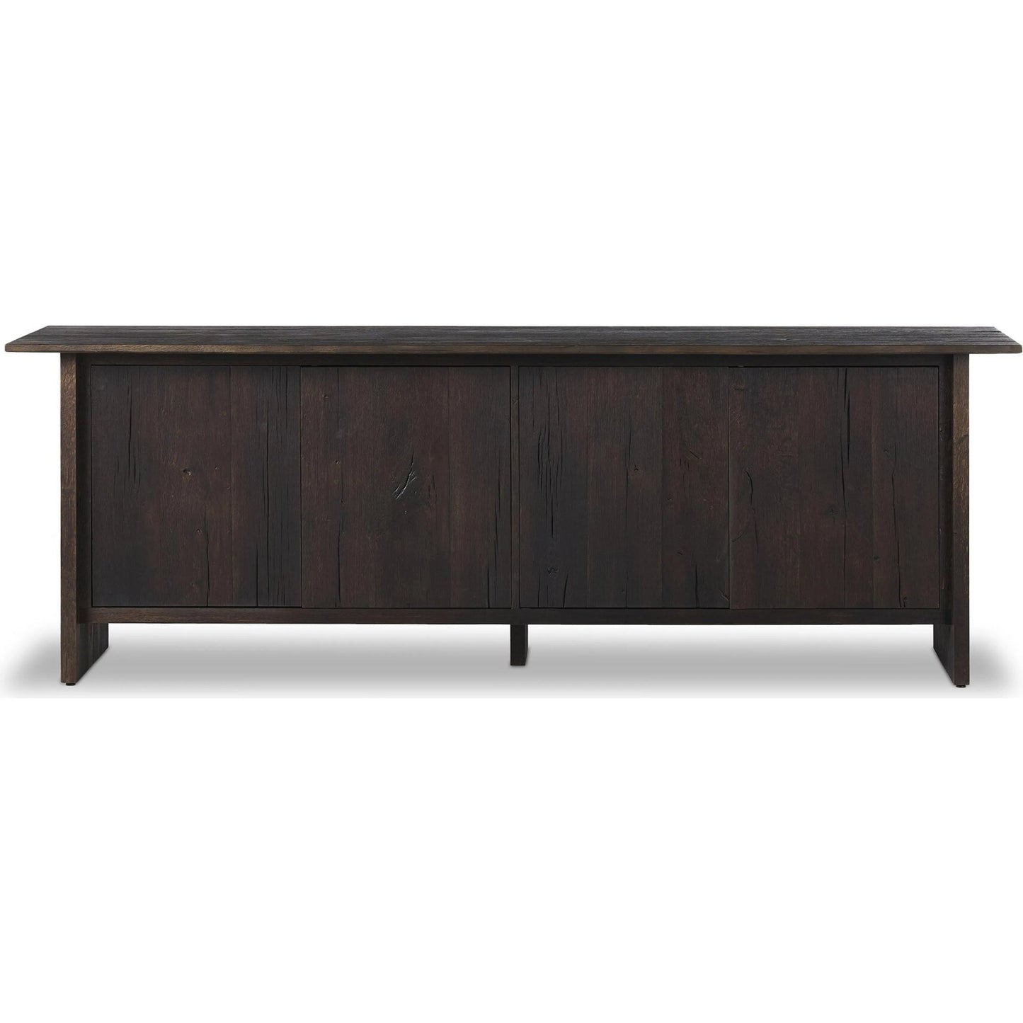 000 SI-2635308 | Additional Silo | Irina Sideboard by Four Hands in burnt resawn oak, black maple. Made from resawn oak veneer, light maple veneer in a unique style.