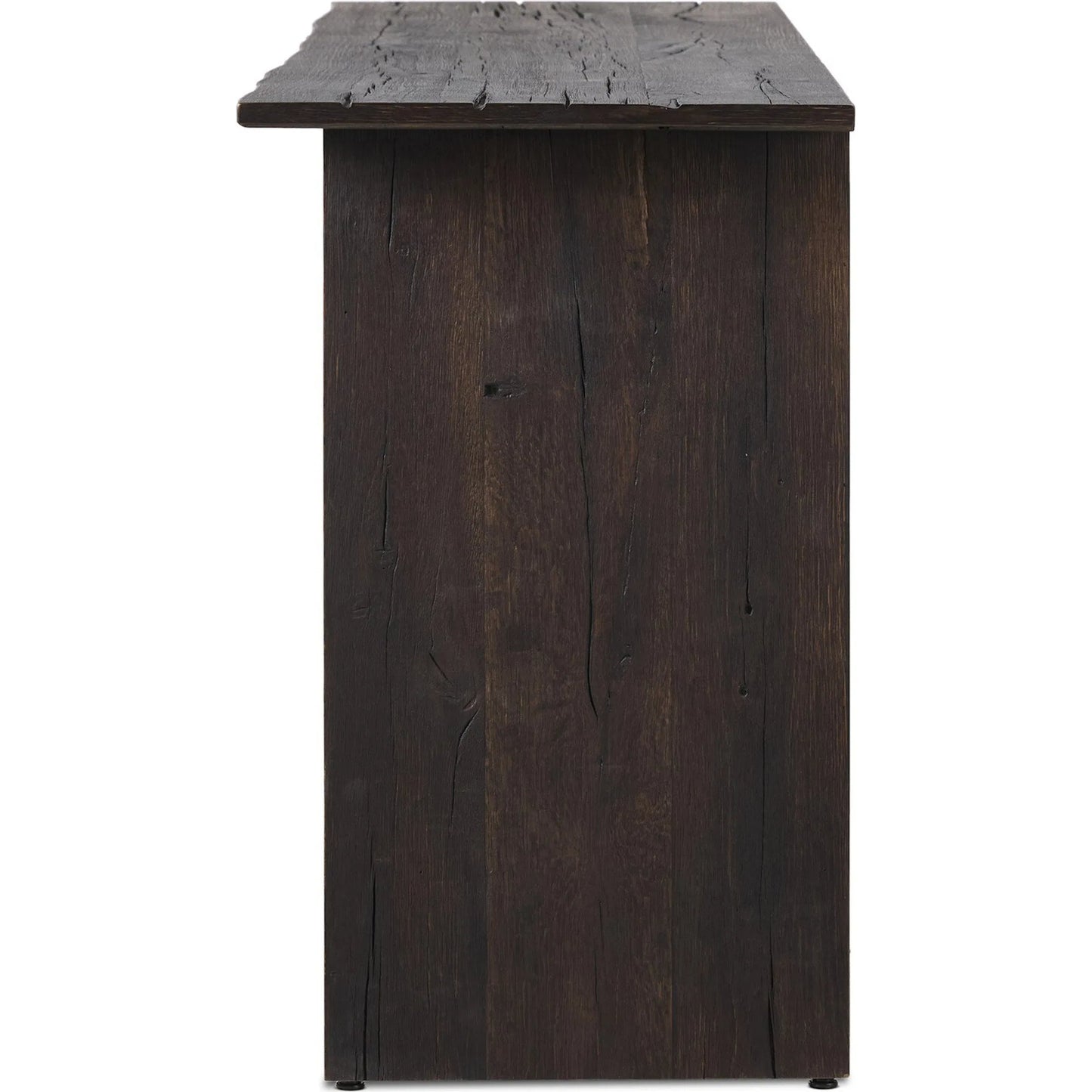 001 SI-2635308 | Additional Silo | Irina Sideboard by Four Hands in burnt resawn oak, black maple. Made from resawn oak veneer, light maple veneer in a unique style.