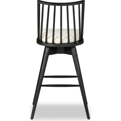 Lewis Swivel Bar Stool by Four Hands. Made from unique in a modern style.